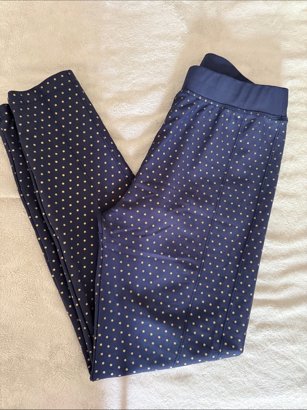 Allfenix M Navy Star Print Leggings